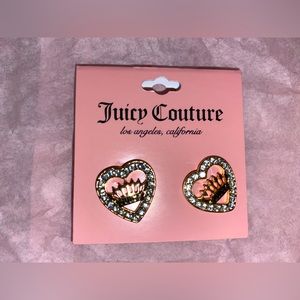 Juicy Couture stud earrings ✨ with gems